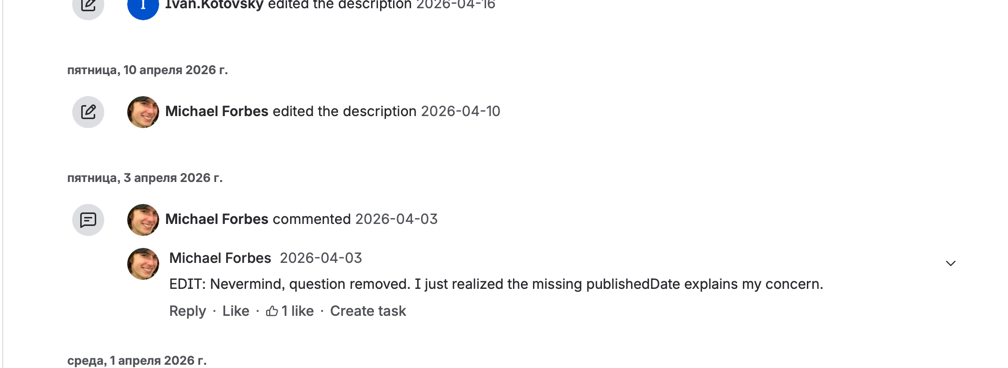 screenshots/05_michael_nevermind-publishedDate.png