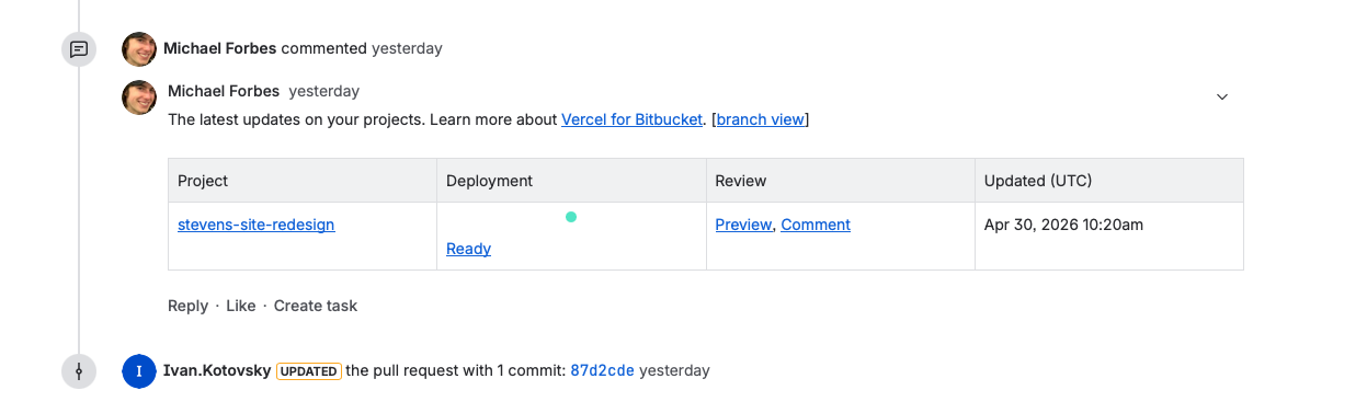 screenshots/05_vercel-bot-and-update-87d2cde.png