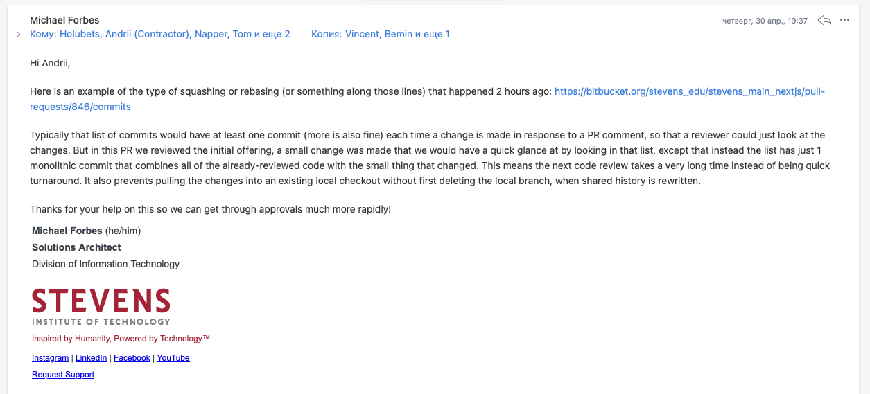screenshots/2026-04-30_michael-forbes_pr846-squashing-email.png